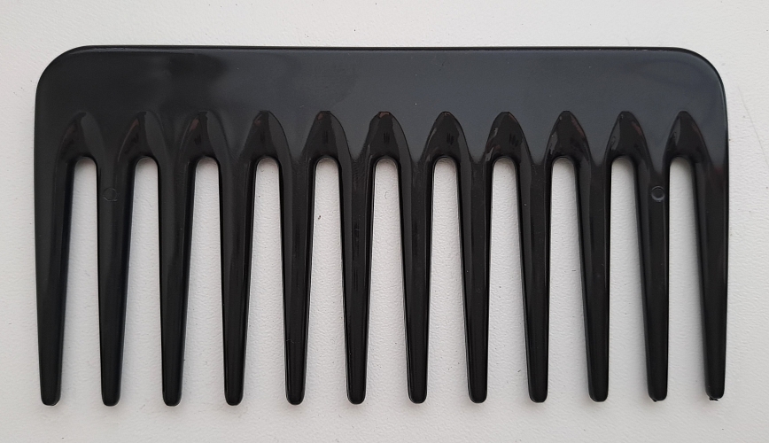 Hřeben rozčesávací krátký černý